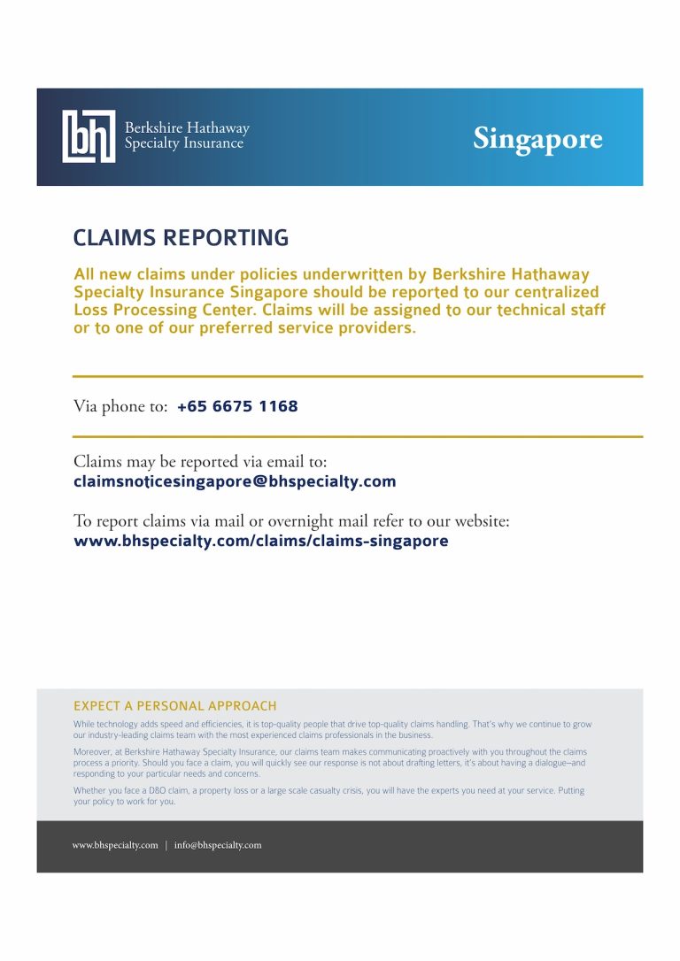 Berkshire Claims Reporting